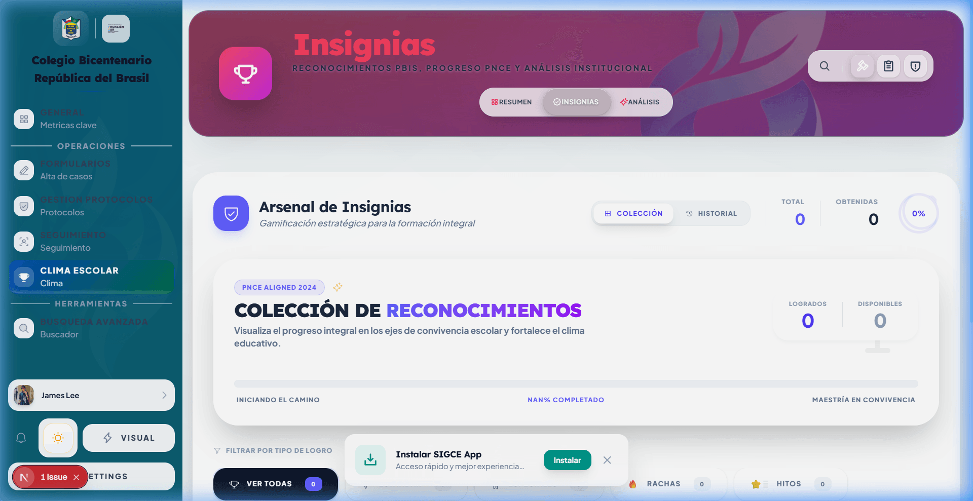 Gestión PBIS Activa