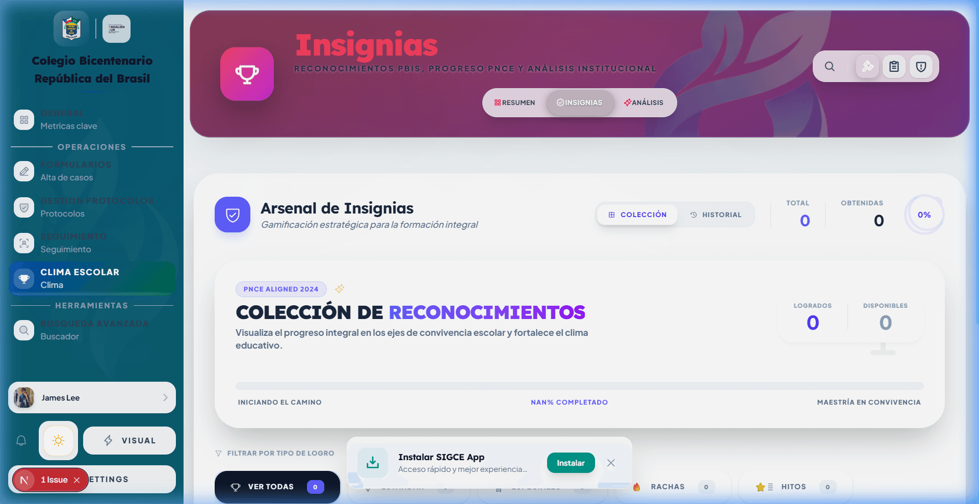 Gestión PBIS Activa